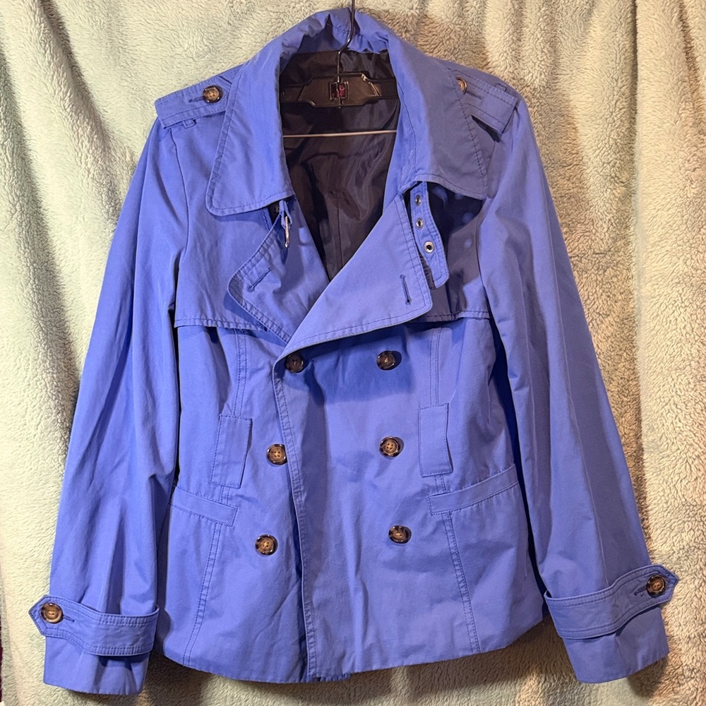 Merona Women's Vibrant Blue Pea Coat